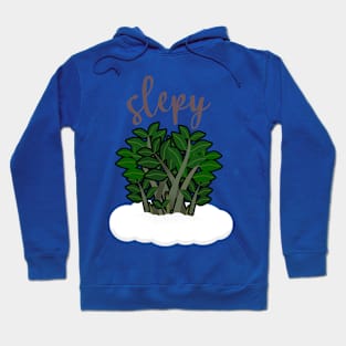 Zzplant is slepy Hoodie